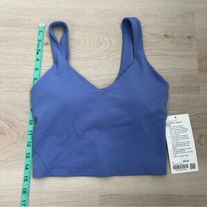 NWT Lululemon Align Tank Charged Indigo Size 4